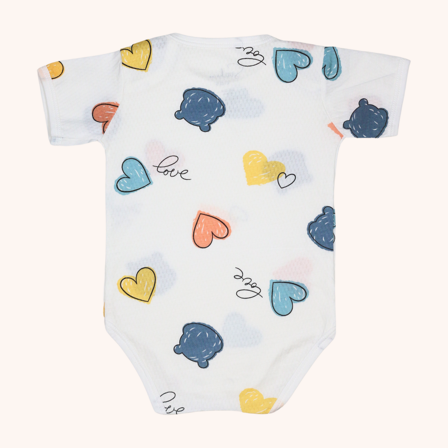 Air Cool Short-Sleeve Bodysuit (Love)