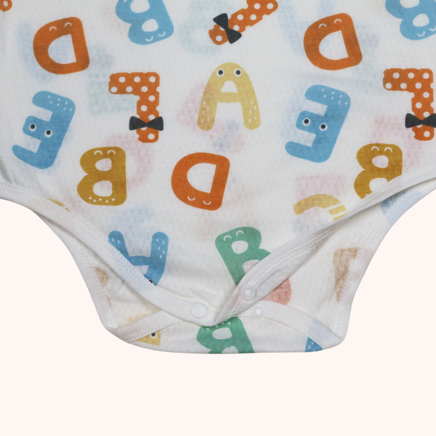 Air Cool Sleeveless Bodysuit (Alphabets)
