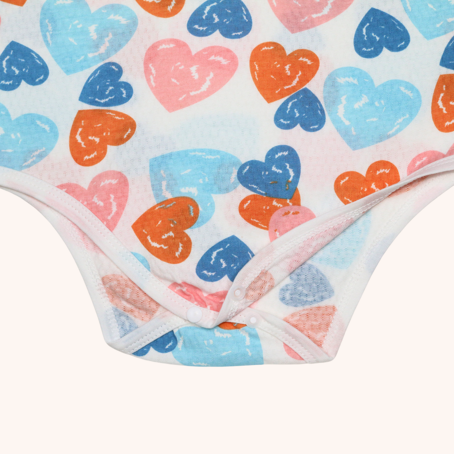 Air Cool Sleeveless Bodysuit (Happy Hearts)