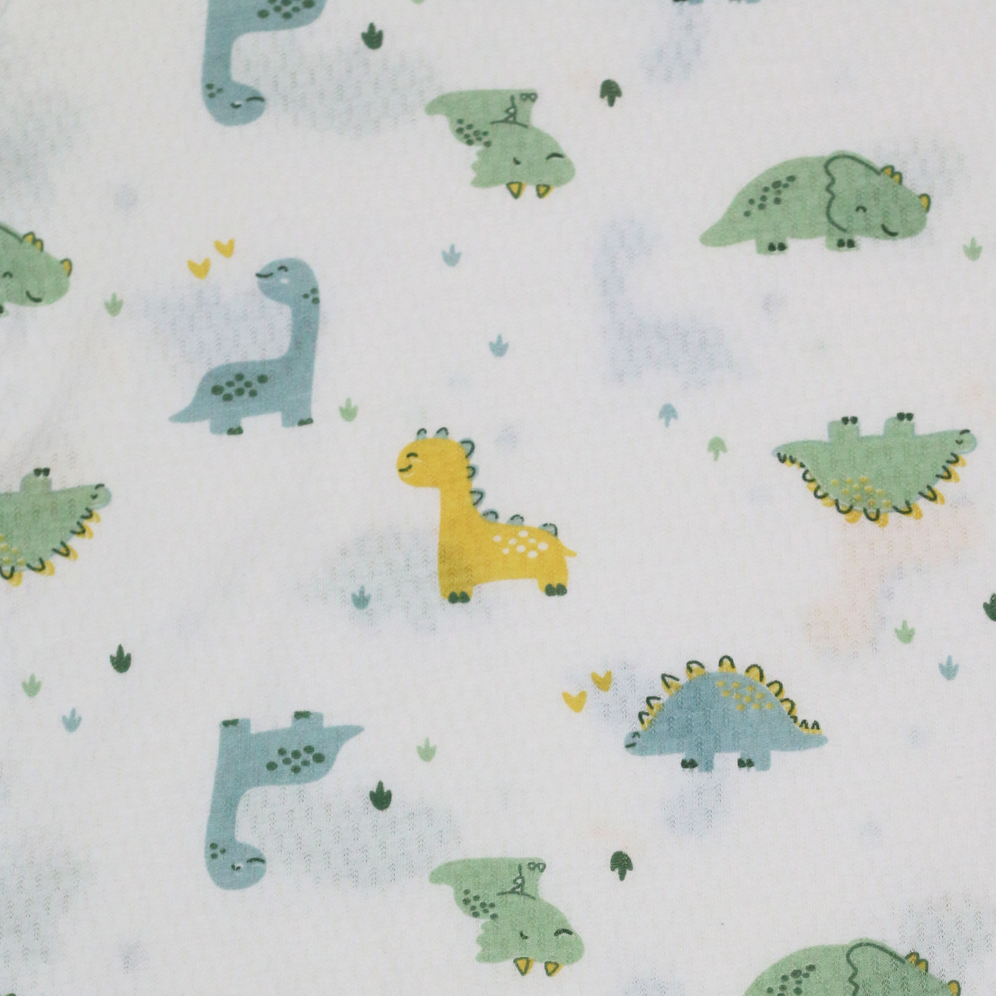 Air Cool Short-Sleeve Bodysuit (Green Dino)