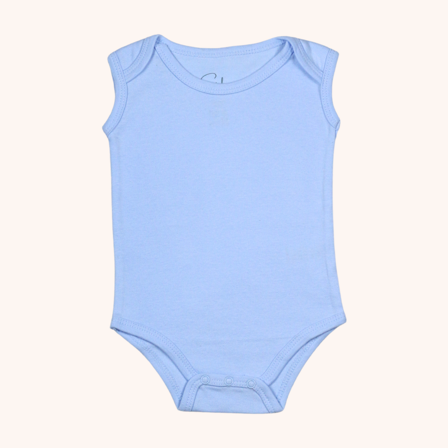 Envelope-Collar Sleeveless Bodysuit