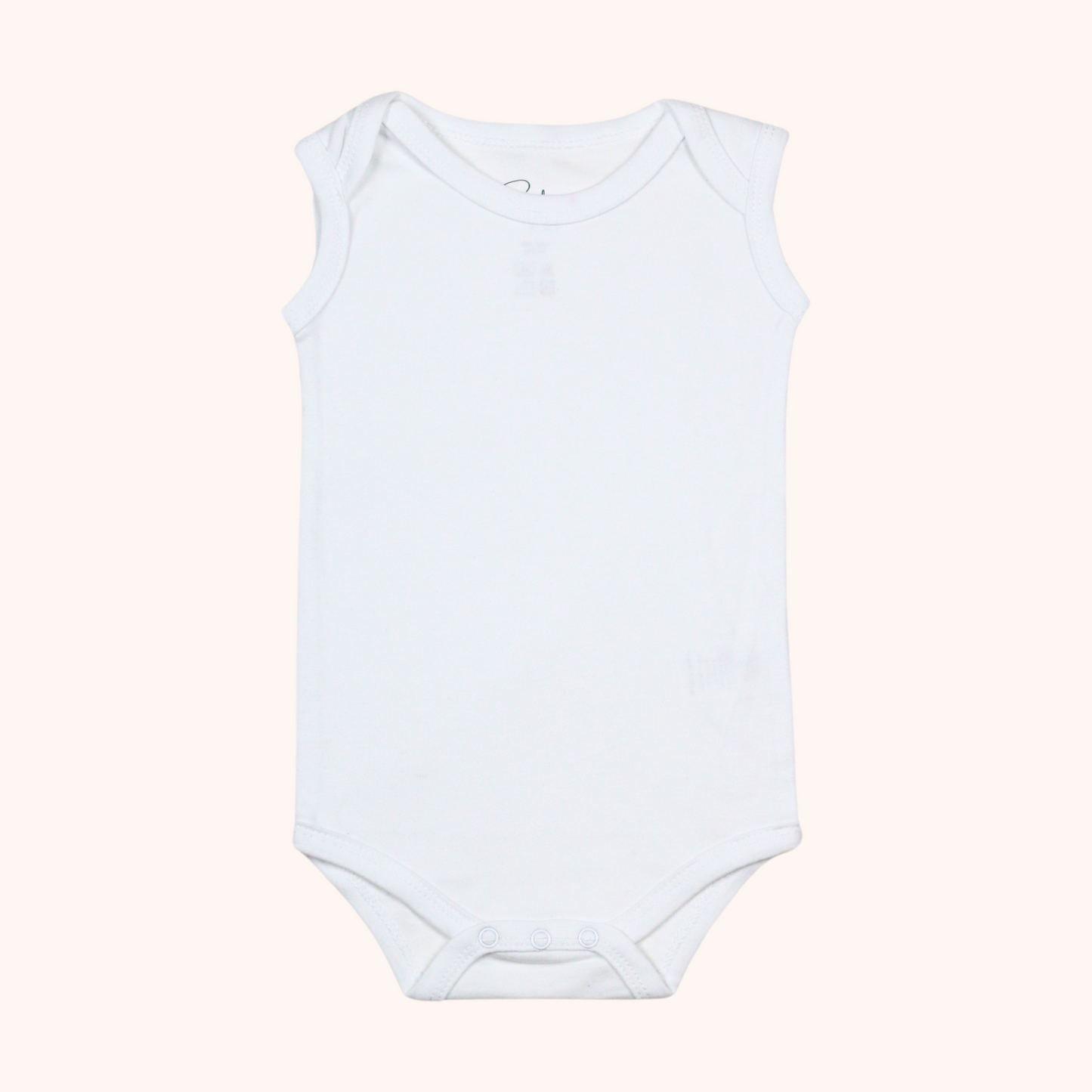 Envelope-Collar Sleeveless Bodysuit