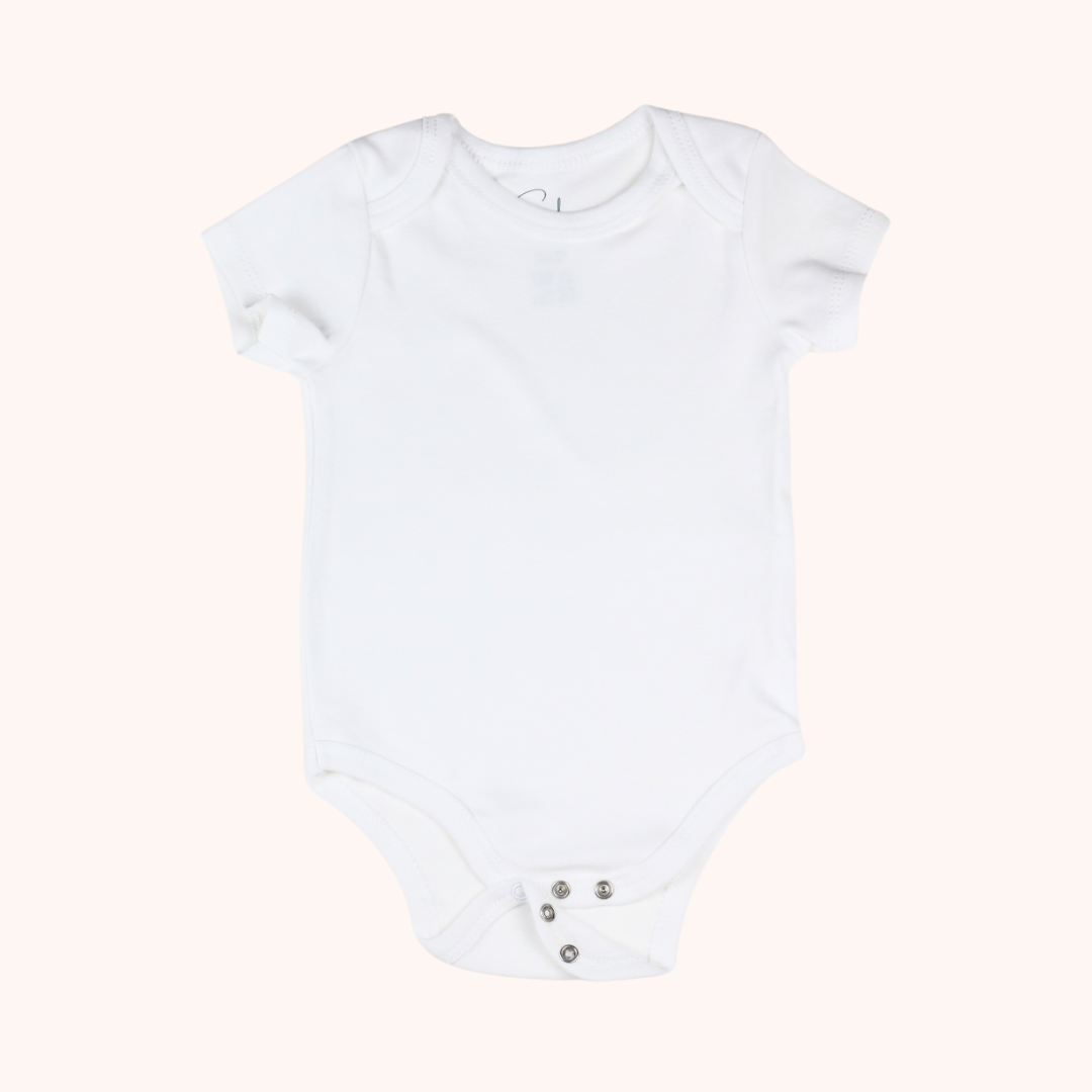 3-Pack Basic Short-Sleeve Bodysuit (Blue Dino)