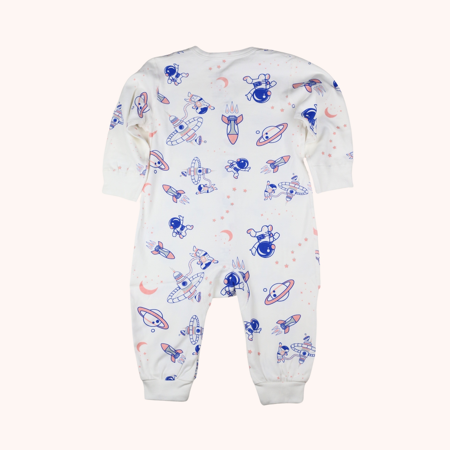Button Sleepsuit (Astronaut | Girl)