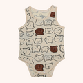 Air Cool Sleeveless Bodysuit (Bears)