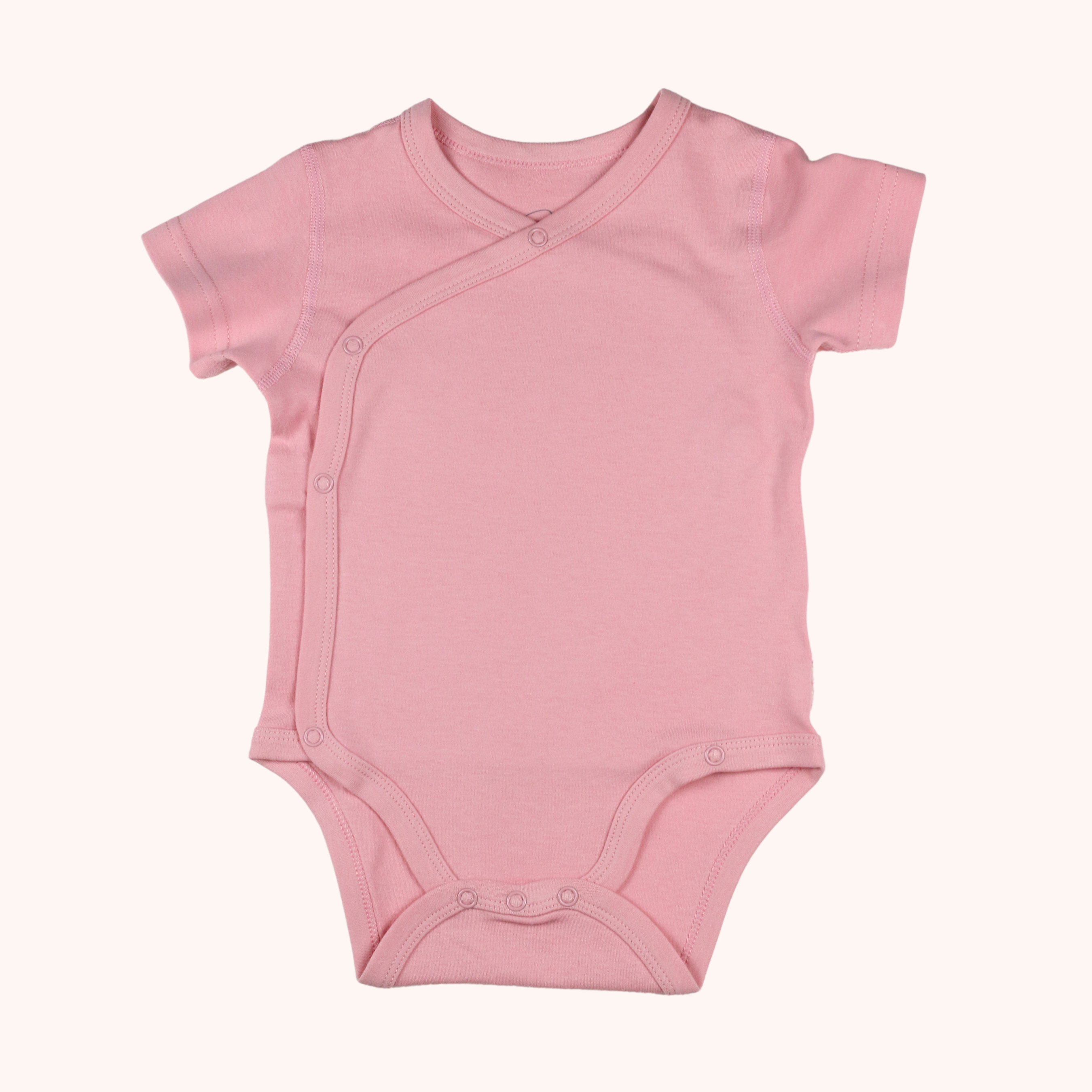 3-Pack Short-Sleeve Side-Snap Bodysuit (Yellow Bunny)