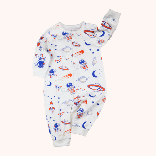 Button Sleepsuit (Astronaut | Boy)