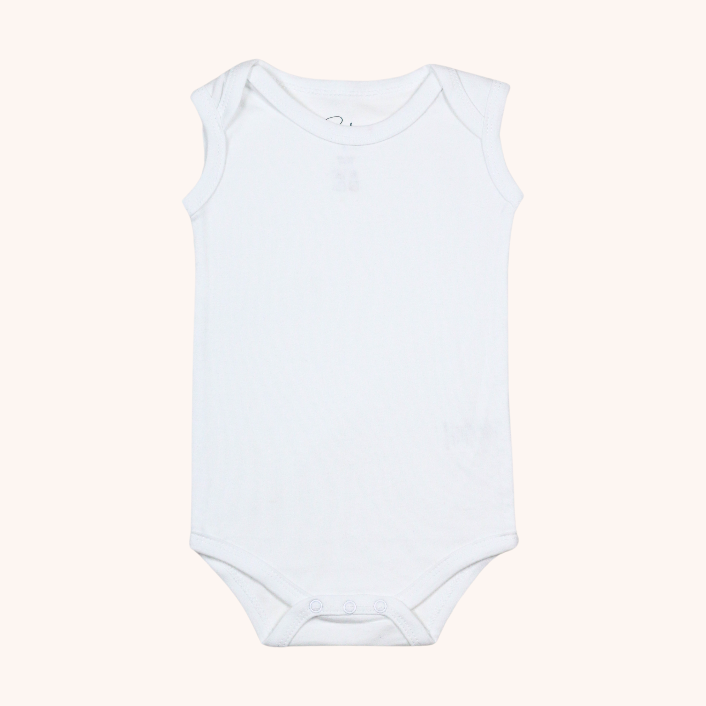 Envelope-Collar Sleeveless Bodysuit